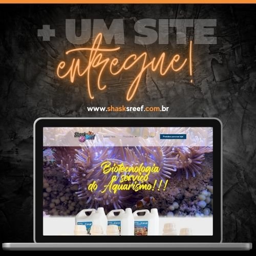 Imagem do Site Shask Reef de Hortolândia