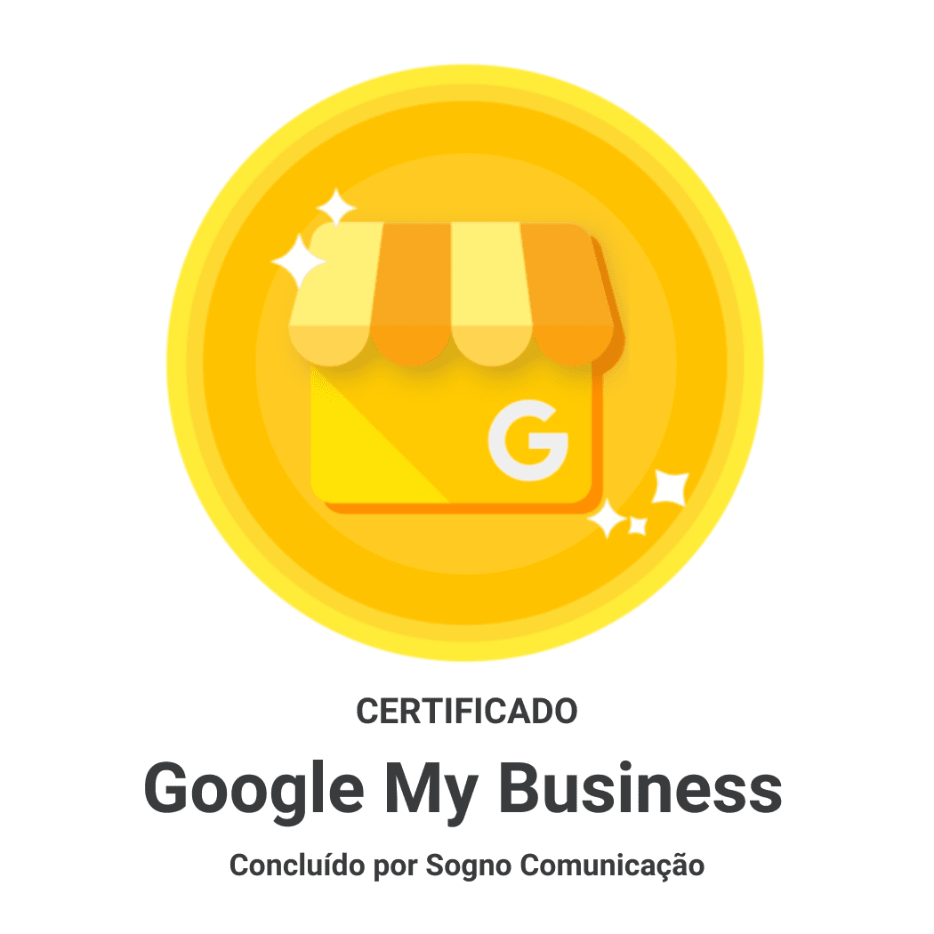 Imagem do Certificado do Google Meu Negócio